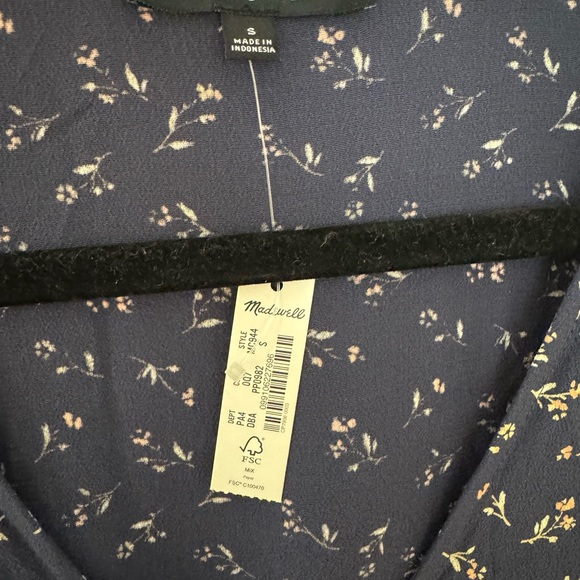 Madewell Easy Midi Dress in Spring Fling - Picture 7 of 8